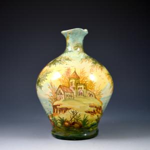 Vaso com paisagens - Manufatura Minghetti, 1940-1950 aprox.